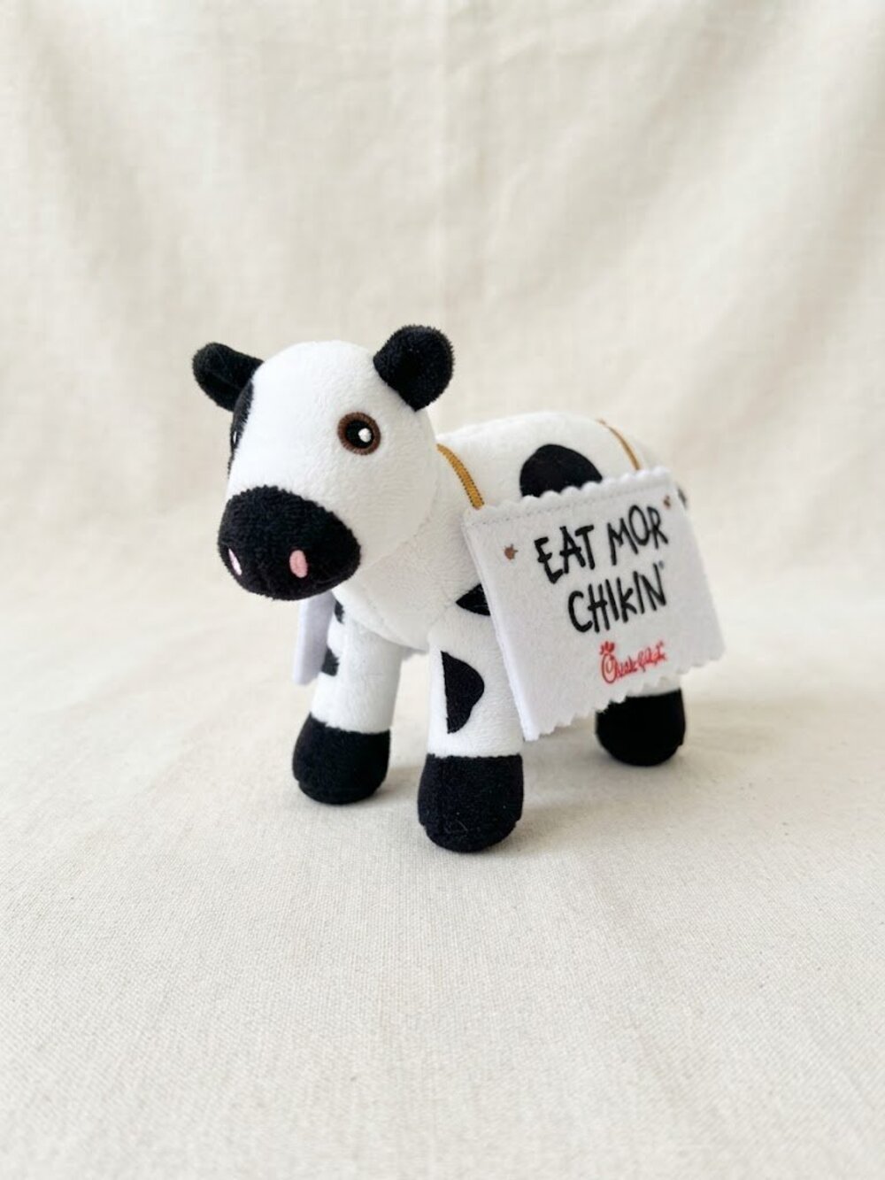 Official Chick-fil-A Eat Mor Chikin Cow Plush Stuffed Toy Advertising Mascot